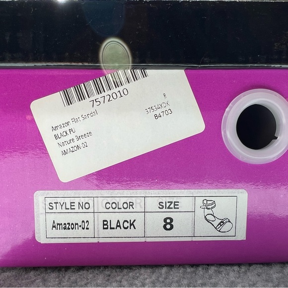 Nature Breeze – Amazon Flat Sandal Zipper-back - Picture 7 of 8